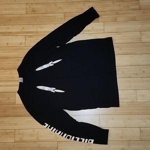 Billionaire Boys Club Graphic T-SHIRT LS BLACK 2XL